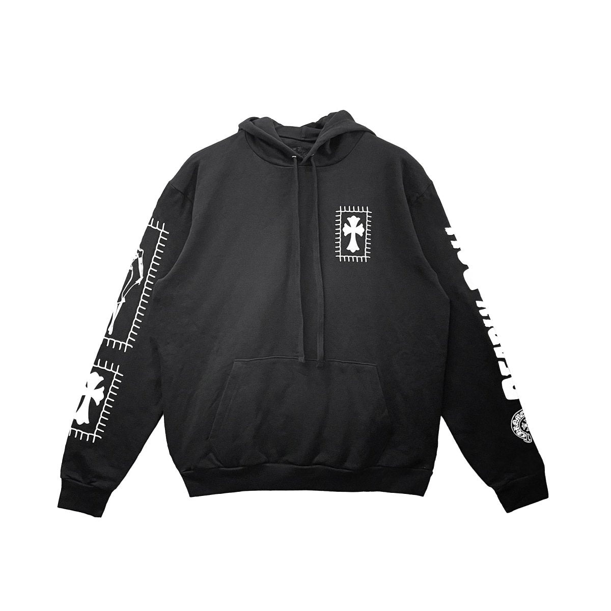 Chrome Hearts Deadly Doll Comic Horseshoe Hoodie Chrome Hearts Deadly Doll Comic Horseshoe Hoodie