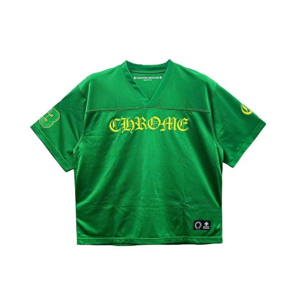 Chrome Hearts Maglia da hockey su ghiaccio verde Tee
