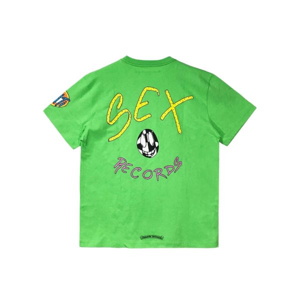 Chrome Hearts Matty Boy Sex Record Green T Shirt