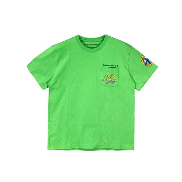 Chrome Hearts Matty Boy Sex Record Green T Shirt