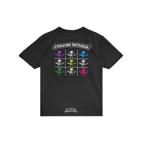 Chrome Hearts Multi Foti Nero Manica Corta T shirt